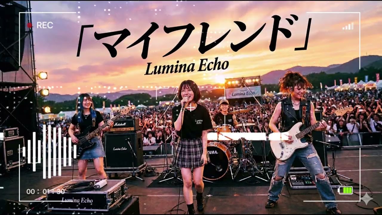 「マイ フレンド」をAIガールズロックバンドがカバーしてみた【SLAM DUNK / ZARD】 | 