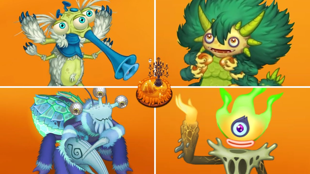 Fire Haven - All Monsters, Sounds & Animations, including Epic Floogull | My Singing Monsters