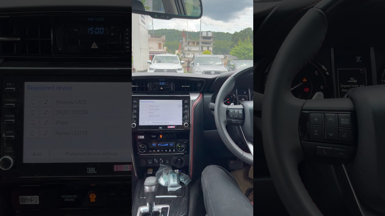 Interior you get in @65 lakhs Toyota Fortuner Legender 4X4 Diesel 2025 Hariom Sharma #toyotafortuner