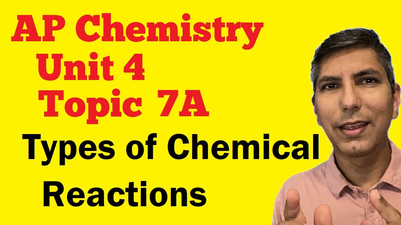 Types of Chemical Reactions - AP Chemistry Unit 4, Topic 7A