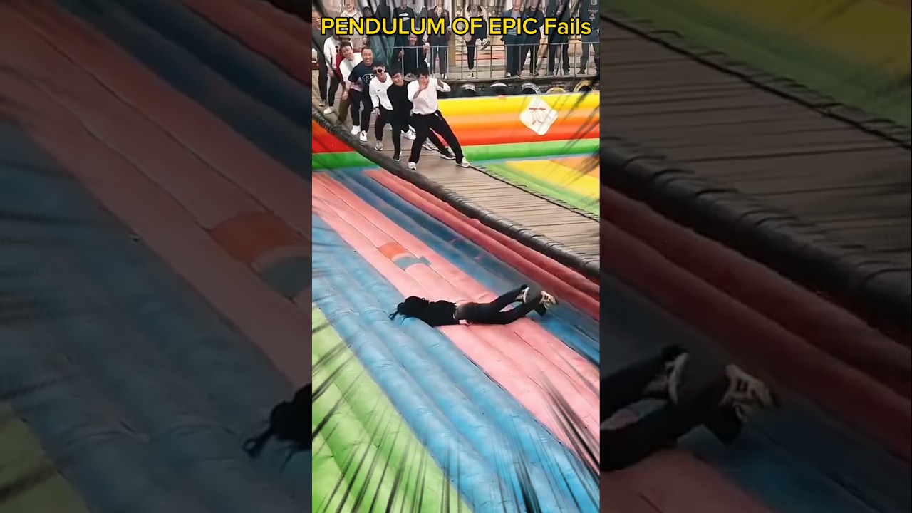 The FUNNIEST Pendulum Bridge Moments Caught on Camera!
