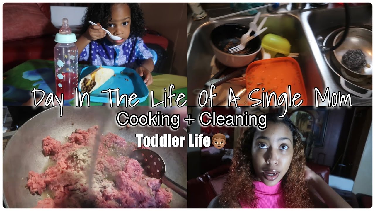 Day In The Life Of A Single Mom | Toddler