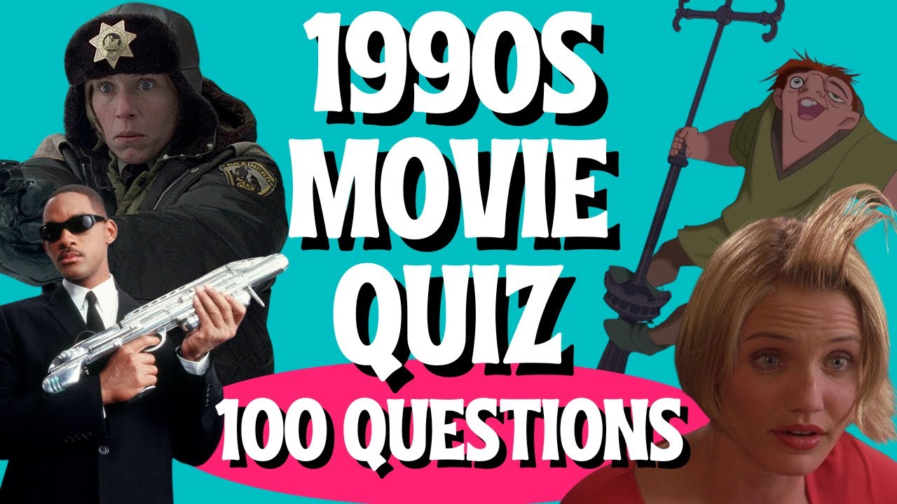 Guess the 90s Movie Picture Quiz | Test Your 1990s Film Knowledge (100 Questions)