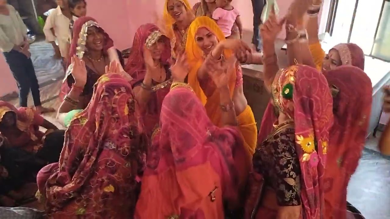 सगी गीत। सगी य थारी चुनडी भारी ये 