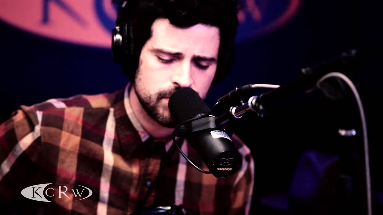 Devendra Banhart performing 