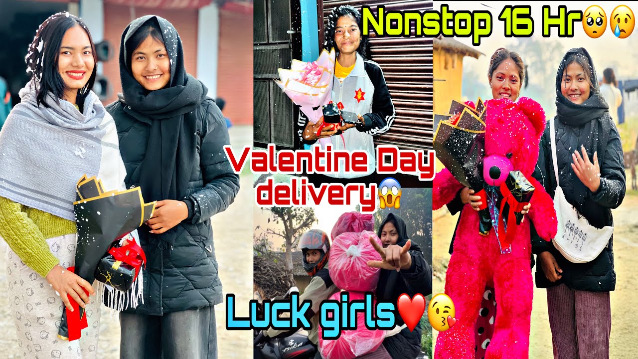 VALENTINE DAY SPECIAL VLOG😱||Last Gaaro🥺||Sanjana❤️Tharu||vlog🥀