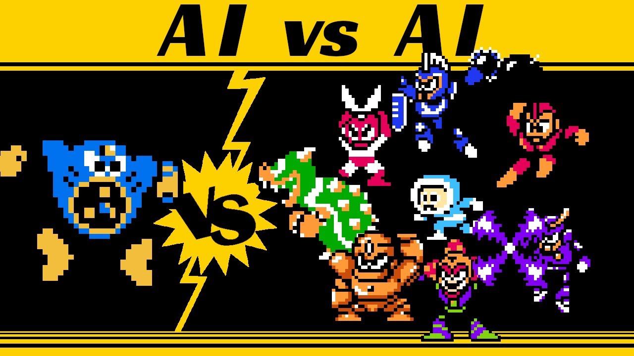 Air Man VS  Robot Masters - Requested Fight | Mega Man CPU Battle