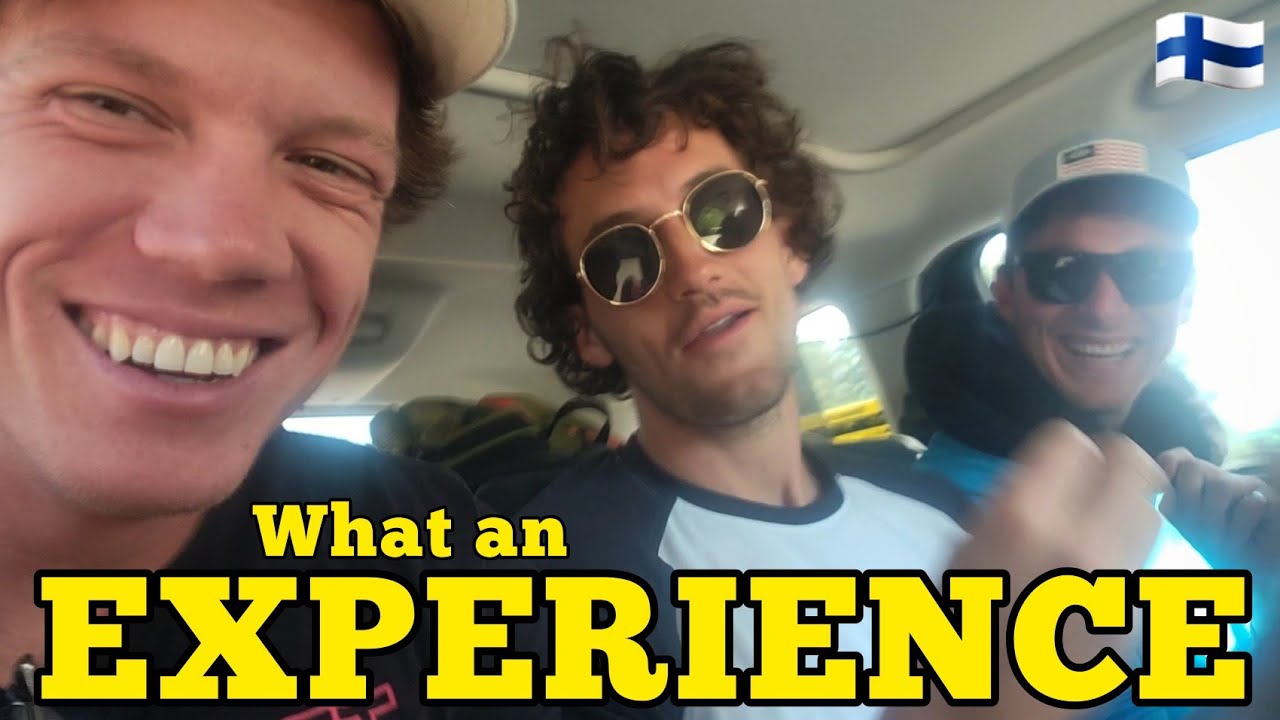 Finland Vlog! First Time Out Of North America! w/ Adam Hammes, Jeff Korns, and Cade