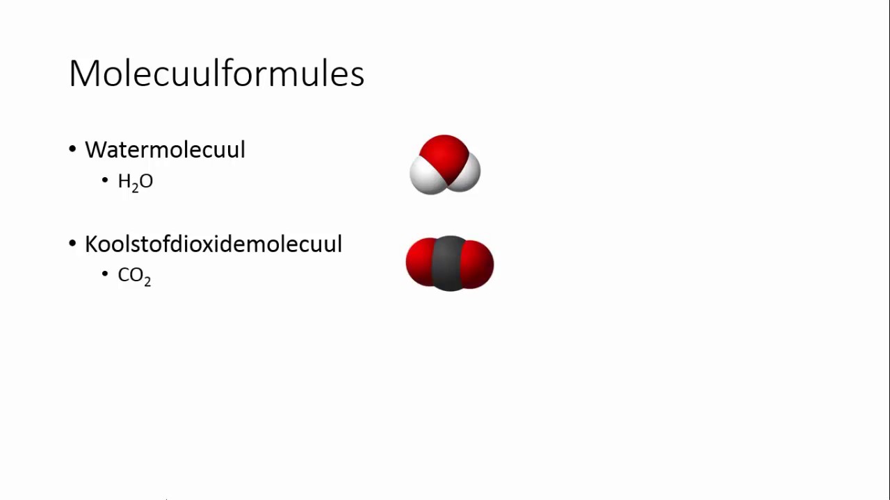 Molecuulformules