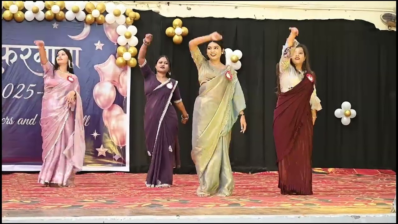 “ Little practice , big memories. Farewell dance ❤️” #memorable #Bhilaimahilamahavidyalaya