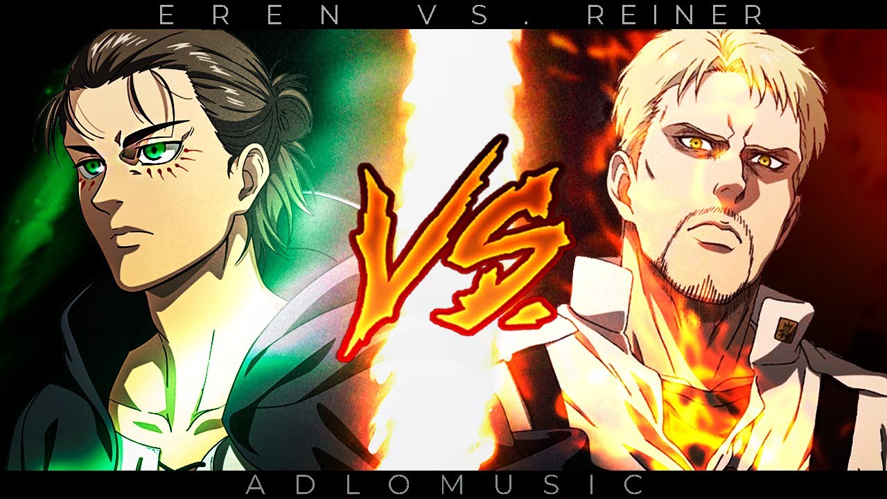 EREN VS. REINER RAP | Shingeki no Kyojin | 2022 | AdloMusic (Prod. Magestick)