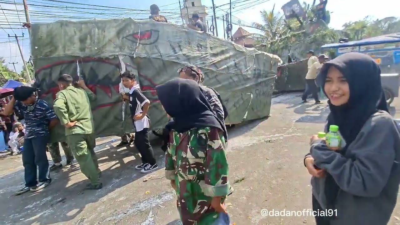 Arak arakan di cicalengka. #cicalengka  hut ri ke 80 antusias warga cicalengka. 