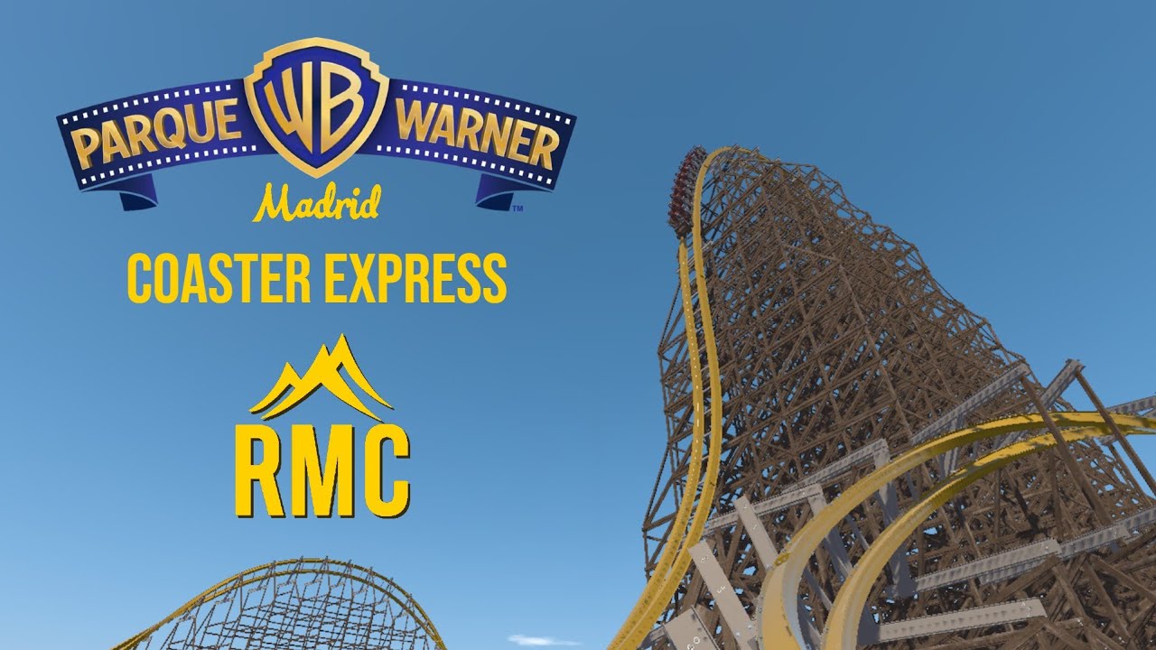 Coaster Express RMC | Parque Warner Madrid | Conversion Concept | NoLimits 2  FDV++