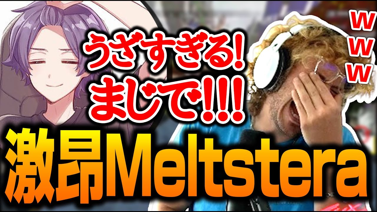 激昂メルトステラをみて爆笑するNiceWigg【Apex翻訳/世界スクリム/Riddle】