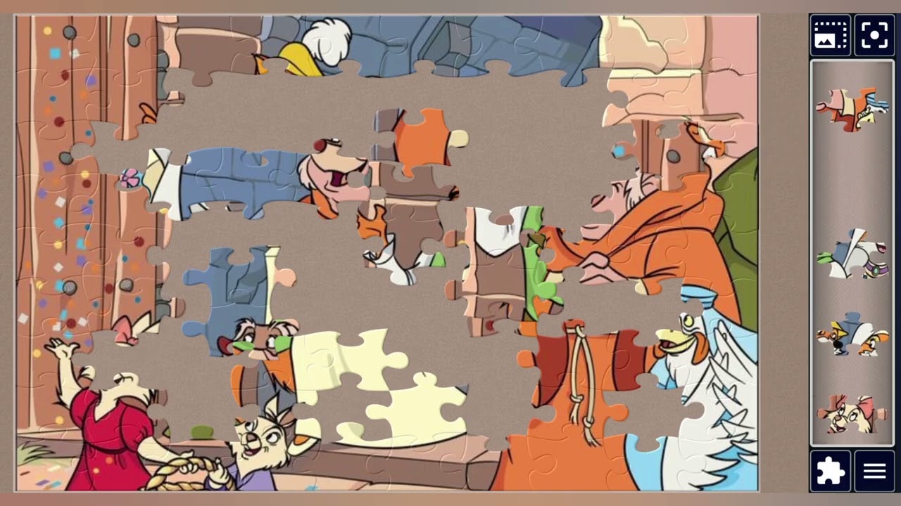 Foxes'Fairy-Tale Wedding🐺🦊🎉💍✨️🪄//Jigsaw puzzles journey🧩//puzzles Art🧩//