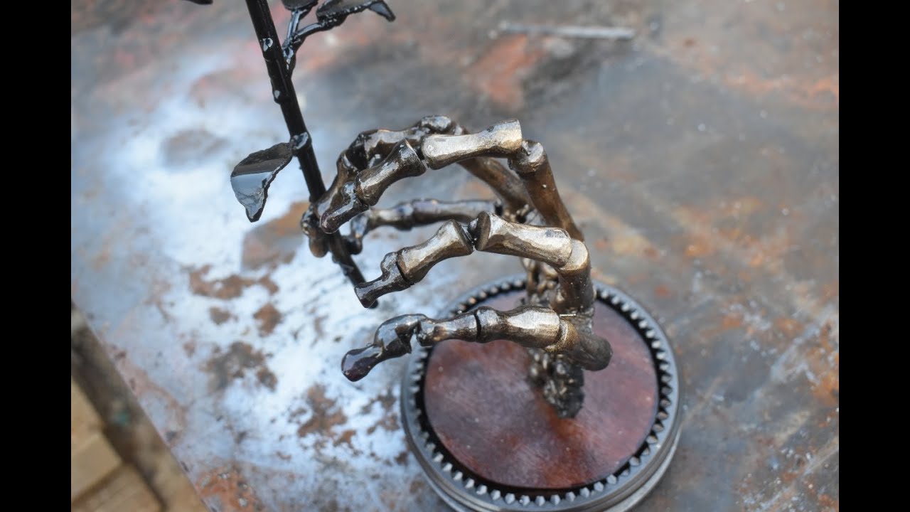 METAL SKELETON HAND BUILD!!