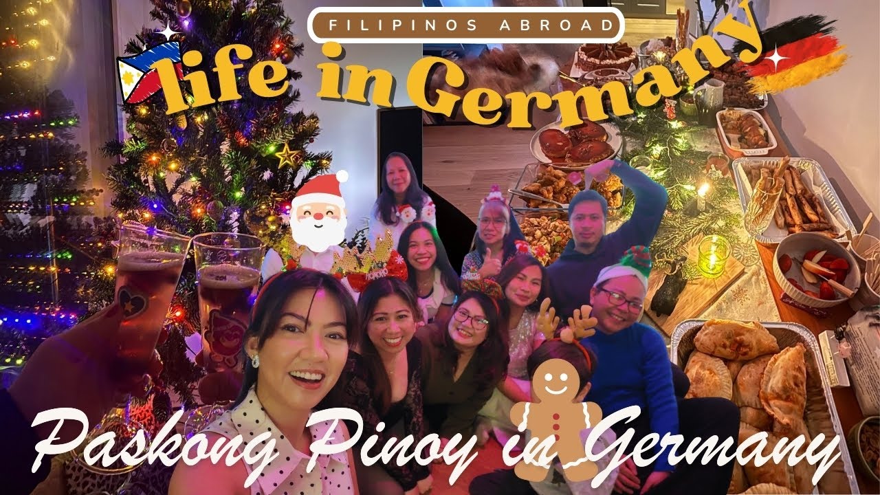 Celebrating Christmas as Filipinos in Germany | Filipinos Abroad |Buhay OFW Diaries |Life in Germany