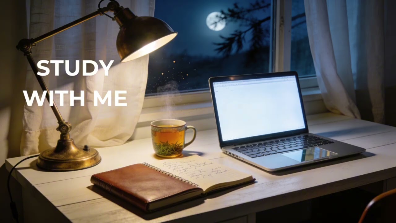2 Hours Study With Me – Deep Focus Music for Productivity