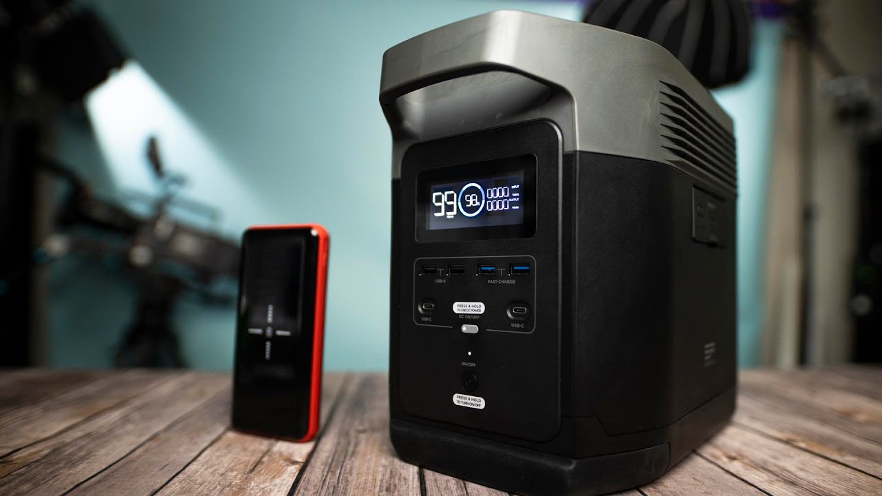 The Solar Powered Battery Bank BEAST | EcoFlow Delta 1300