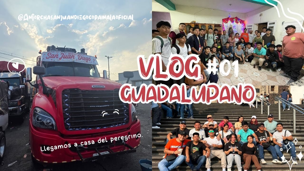 Vlog Guadalupano #1 con Antorcha San Juan Diego. Llegamos a casa del peregrino.