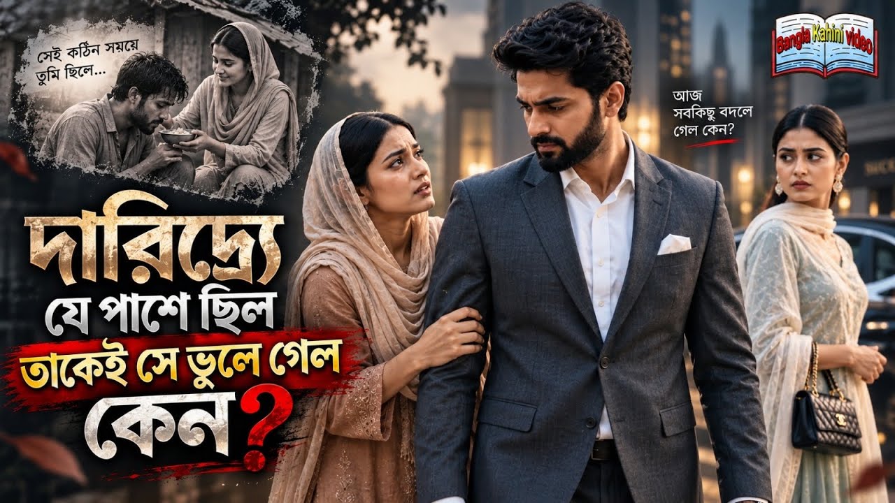 দারিদ্র্যে যে পাশে ছিল, তাকেই কেন ভুলে গেল? | আবেগঘন বাংলা গল্প | Bangla Story