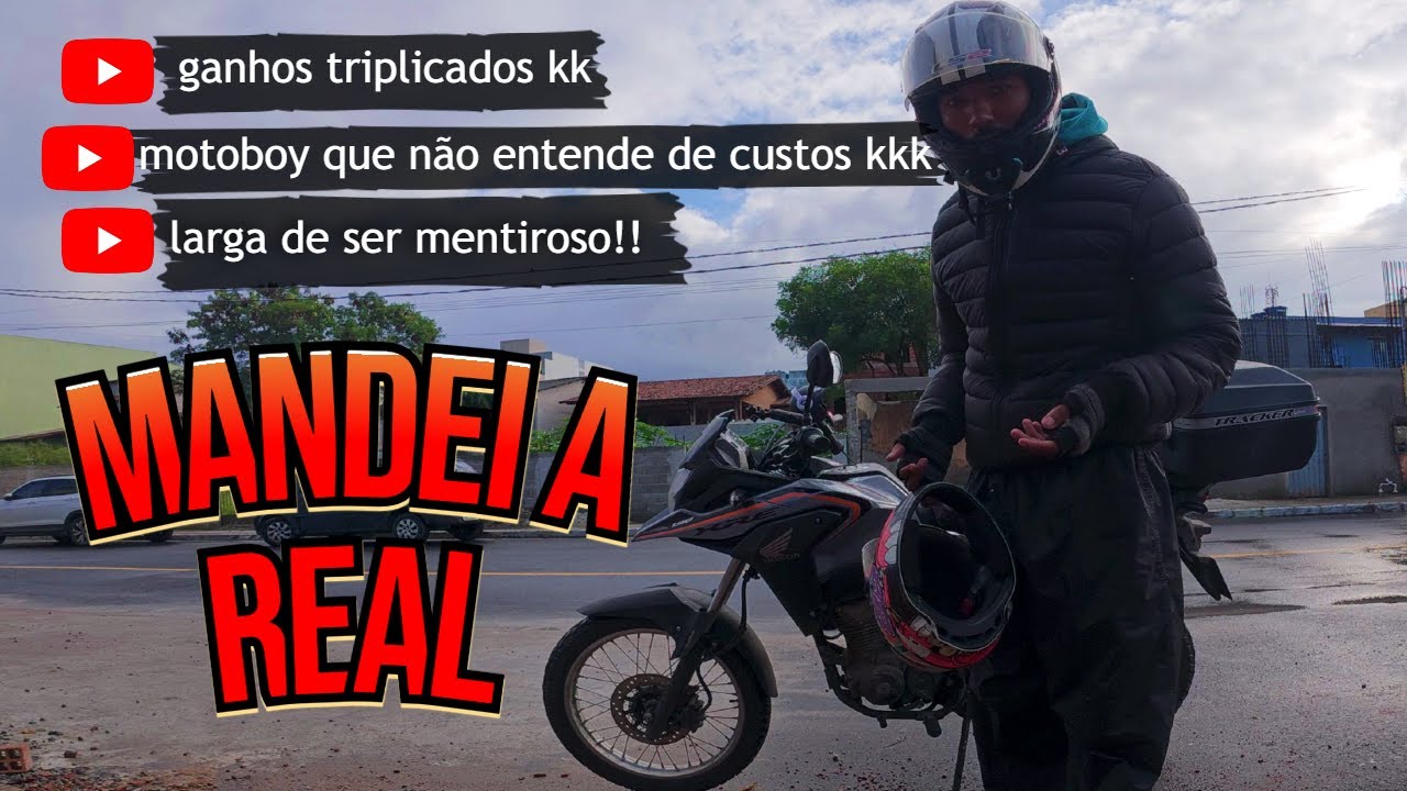 MELHOR MOTOBOY DO BRASIL - RESPONDENDO OS HATERS!!