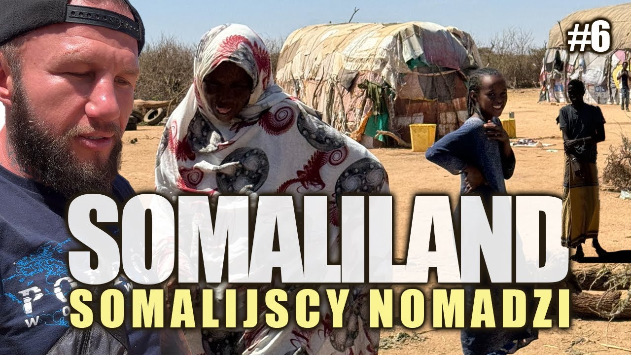 Odnalazłem dziką wioskę na pustyni. Tak żyją Nomadzi w Somalilandzie! (Somalia)