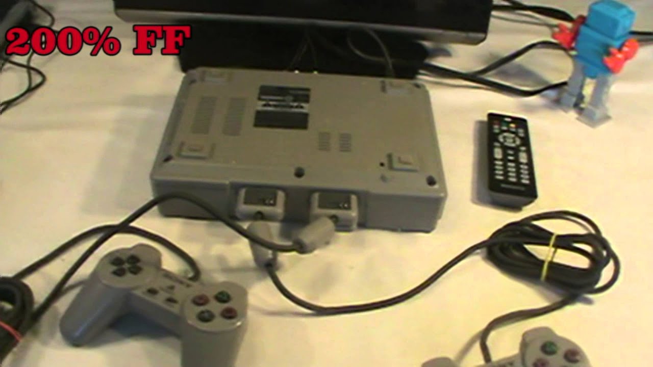 How to play SONY PS1 when it's lagging and freezing