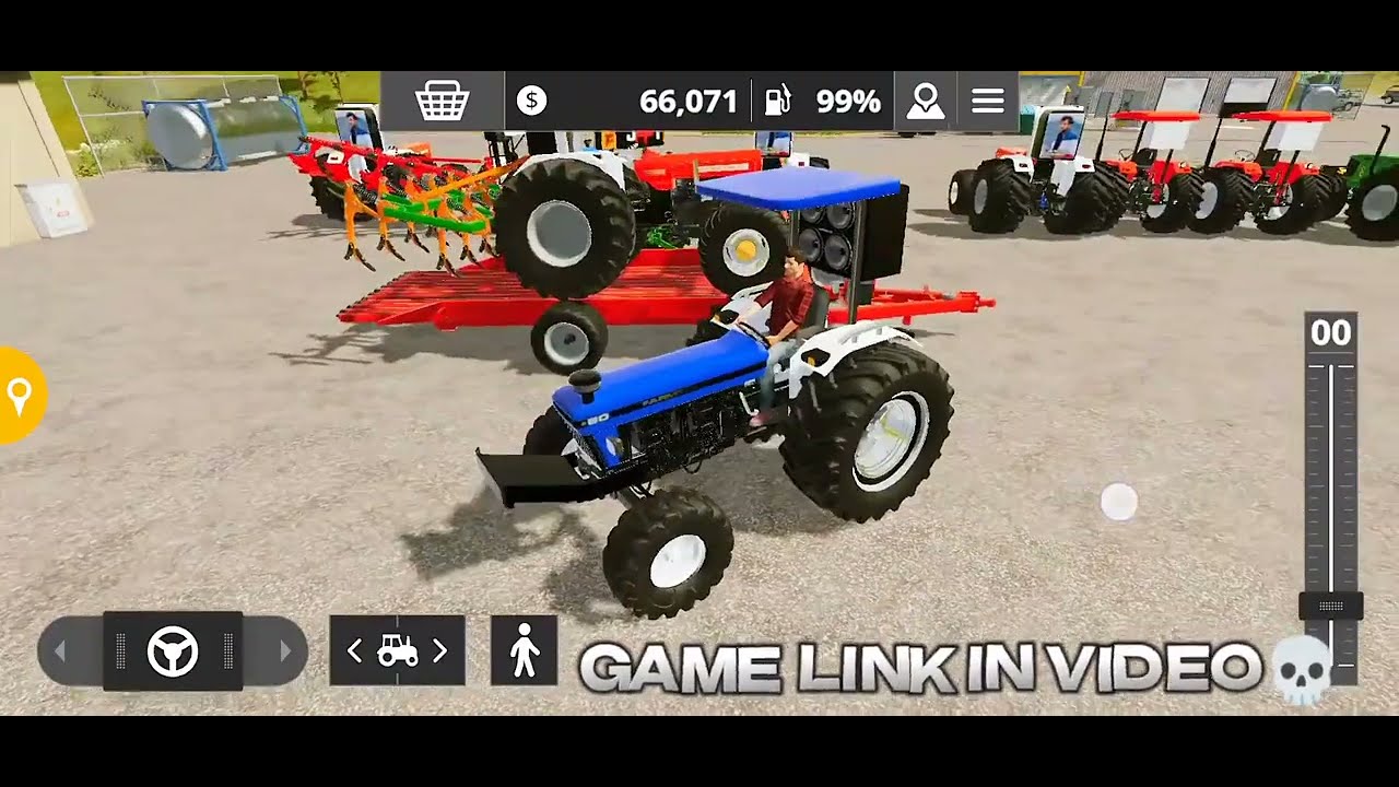 Indian Tractor Game Fs22 Mode #fsmods #fs22 #mobilegame #indiantractor #indianfarmer #mobilegame