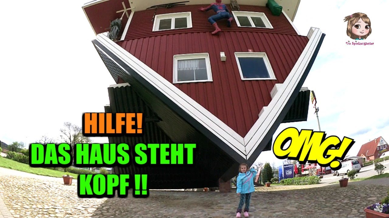DAS VERRÜCKTE HAUS - Hilfe, alles steht auf dem Kopf! Wo ist unten und wo oben?