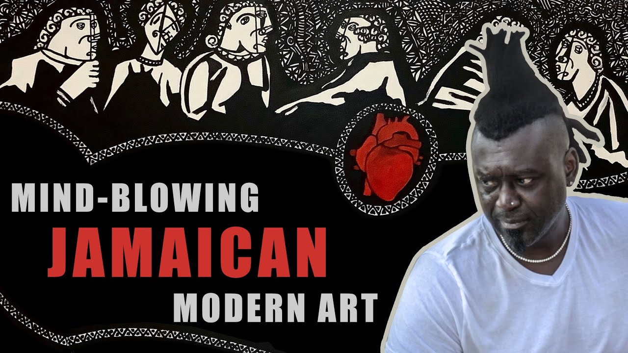 Why a JAMAICAN ARTIST is paid $$$ thousands for his works // Mark Anthony Hill