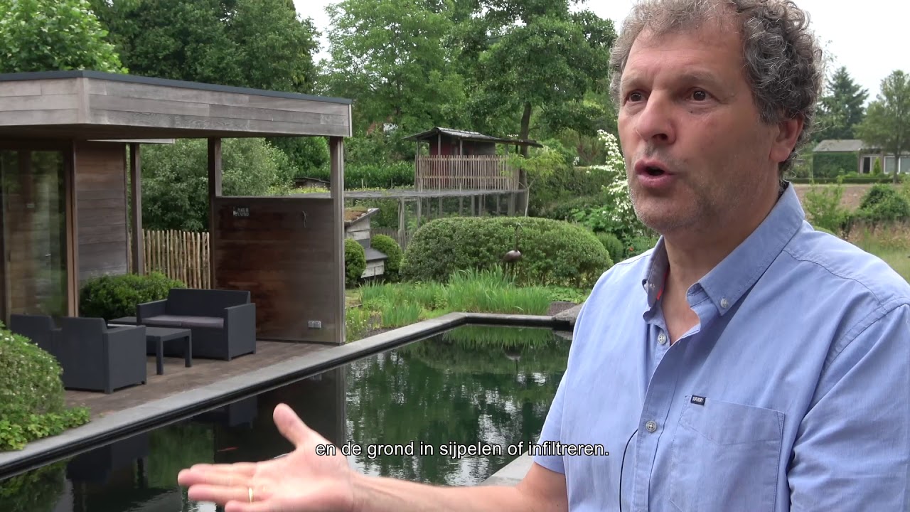 Een wadi als extra waterbuffer in je tuin
