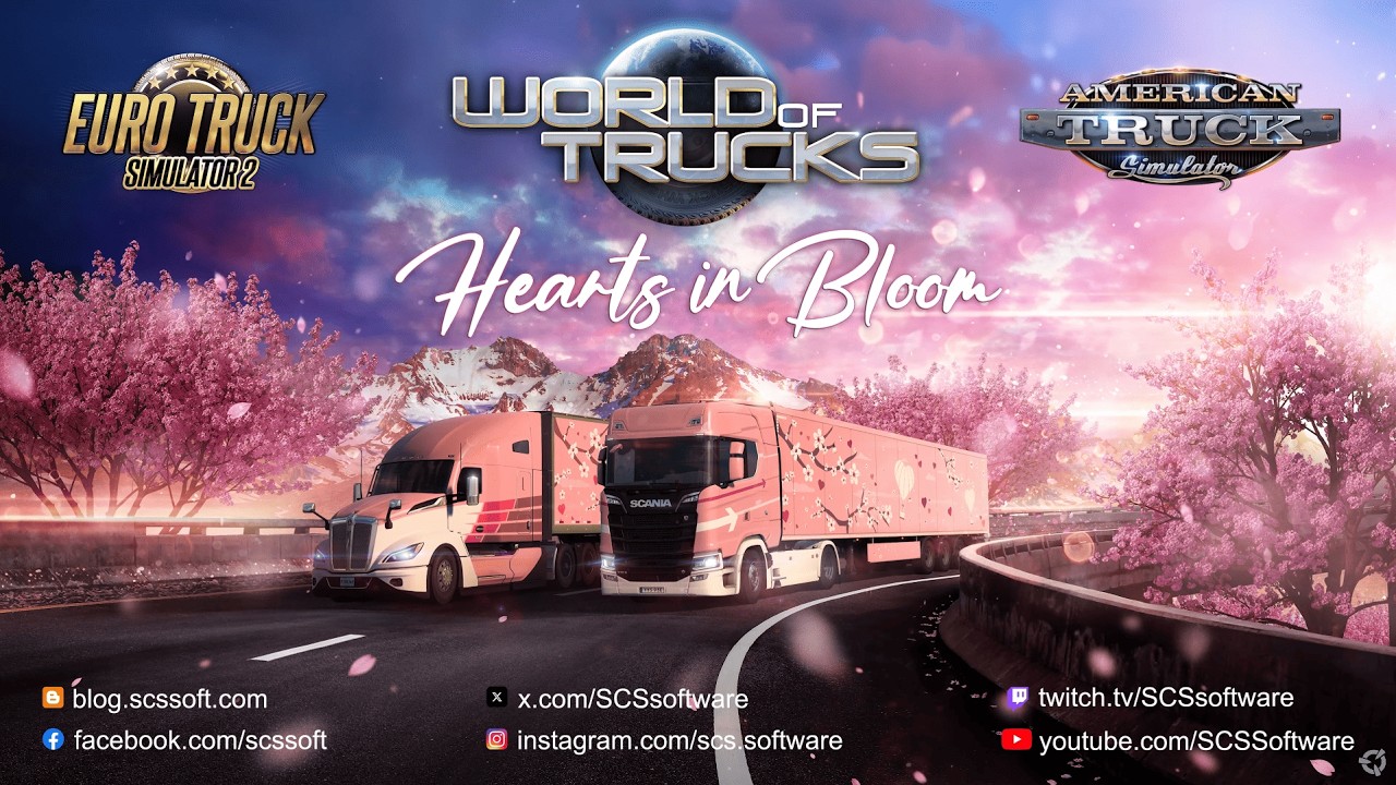 🩷 El Evento de SAN VALENTÍN Hearts in Bloom YA ESTÁ AQUÍ! 🩷 ETS2 y ATS 🩷 Ivan Viajando 🩷