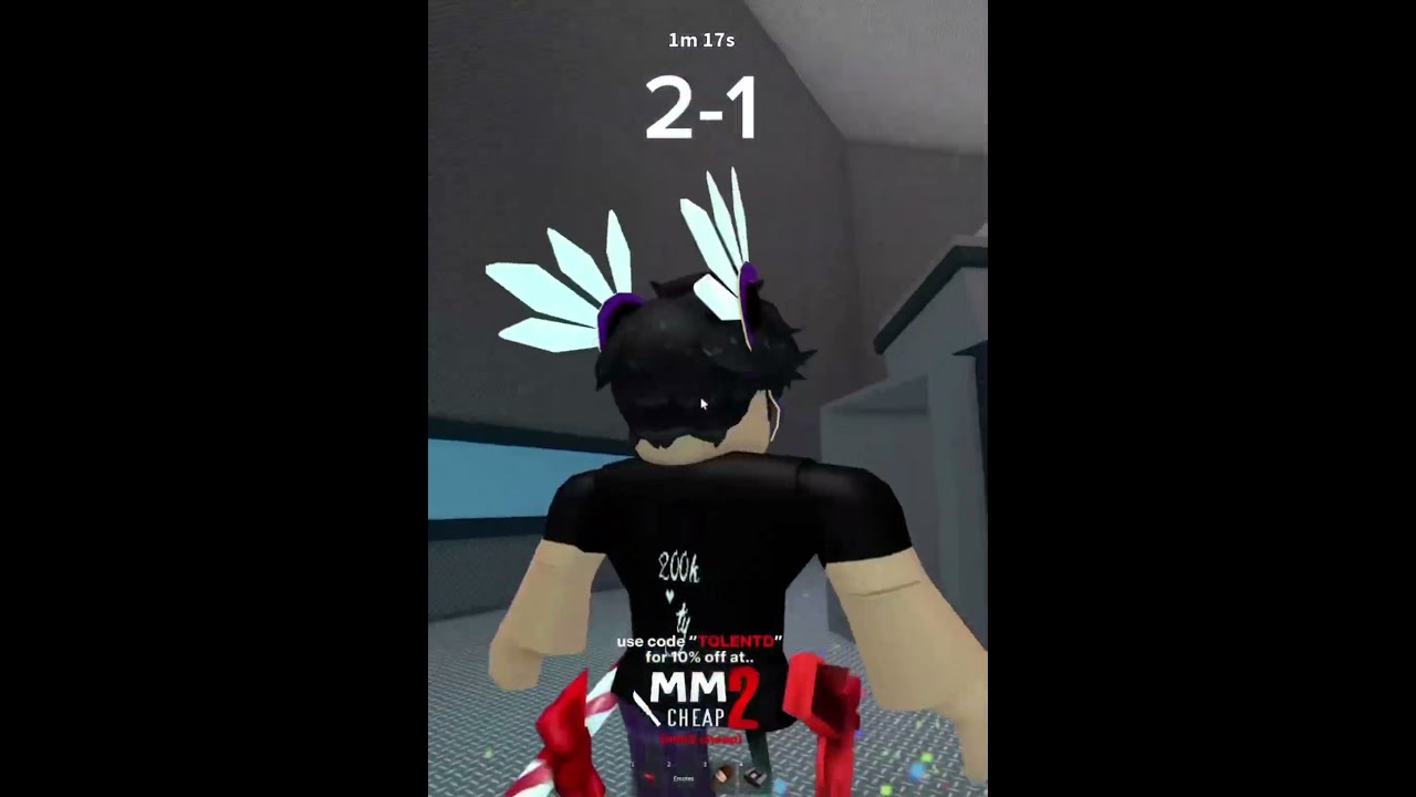 1v1 with @ykchase (late post) #fyp #mm2funny #robloxfyp