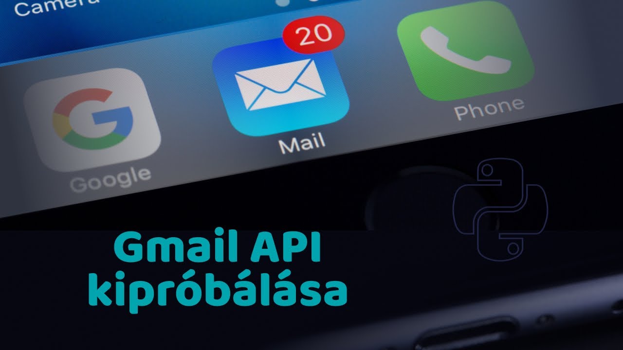 Gmail API kipróbálása