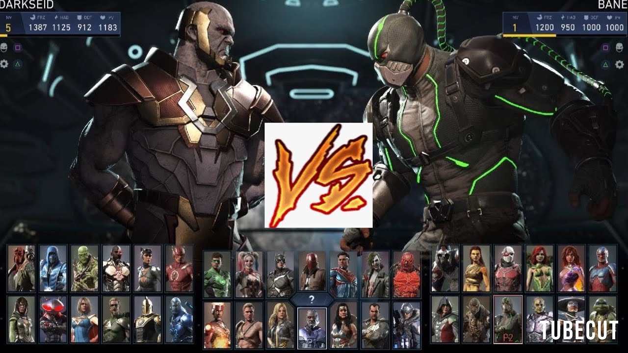 Injustice 2 Darkseid VS Bane (PVP)