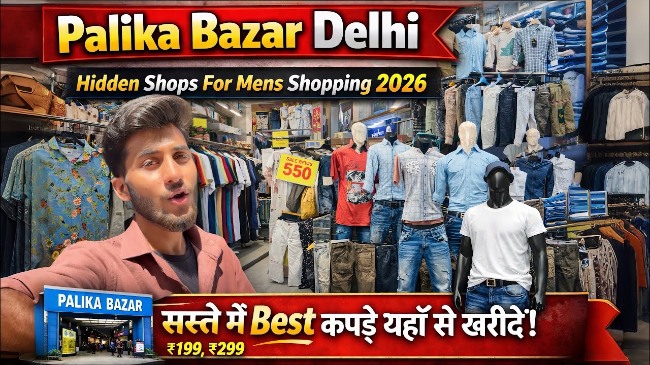 SUMMER SALE 2026🤩- Palika Bazar Delhi | Cheapest Mens Summer Collection | Shopping Market In Delhi