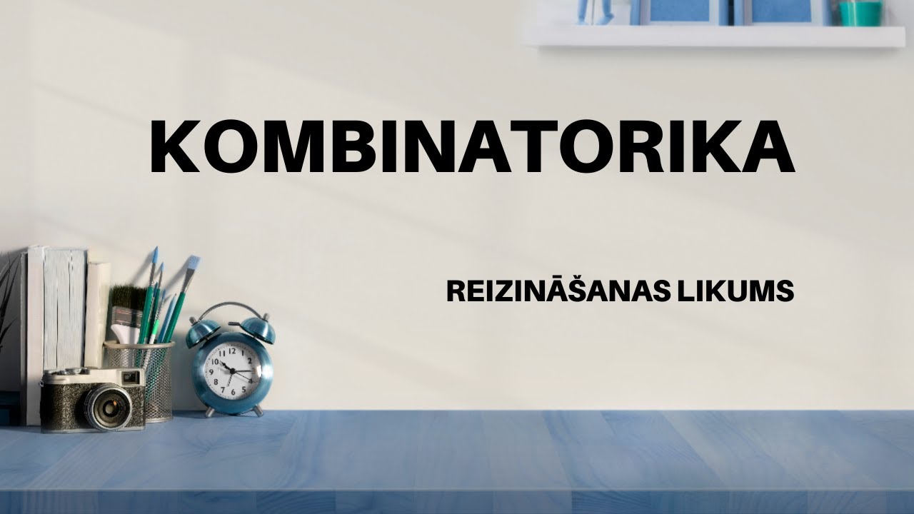 Kombinatorika - reizināšanas likums