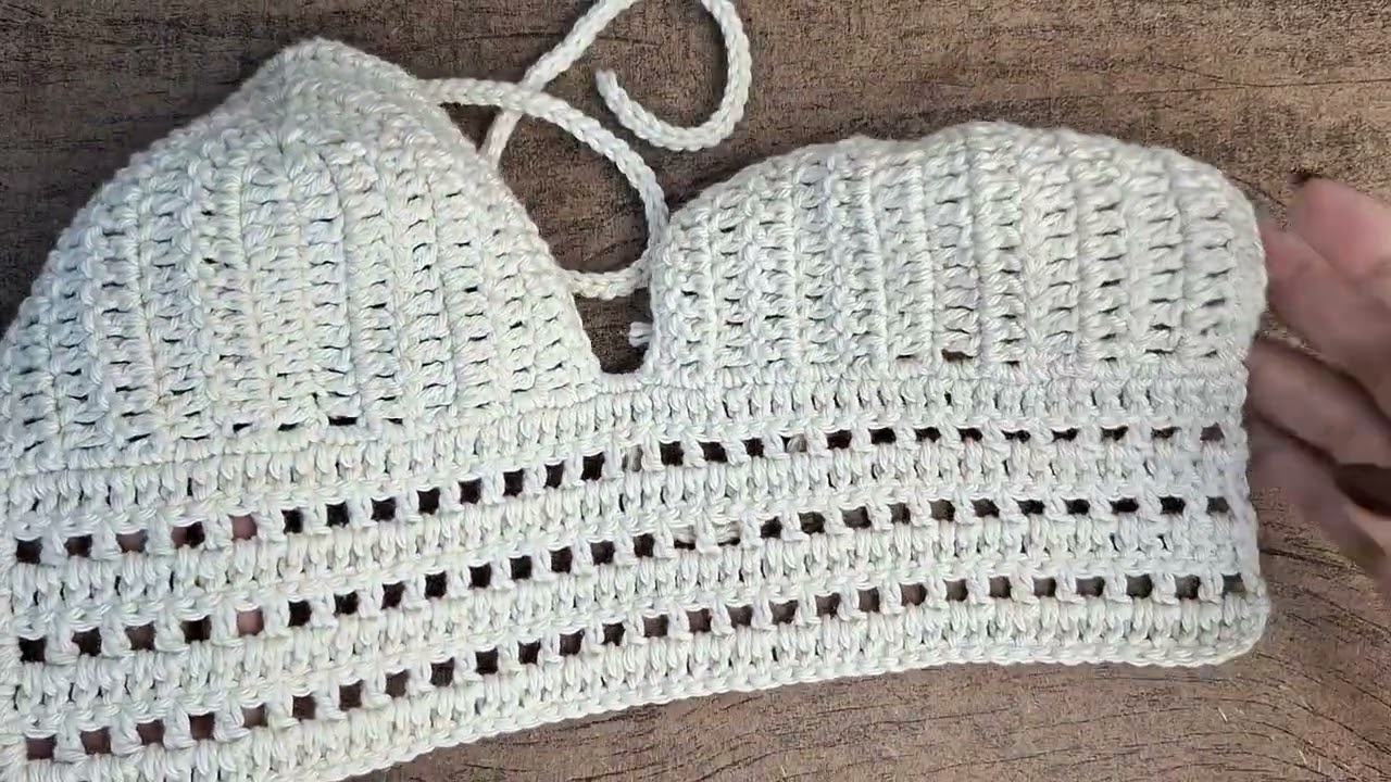 Parte 03/Cropped de crochê para iniciantes 
