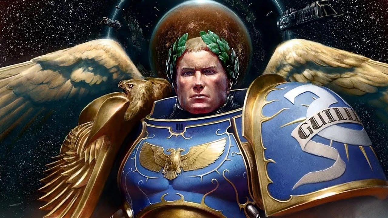 Warhamer 40k - Roboute Guilliman at the Battle of Lion's Gate