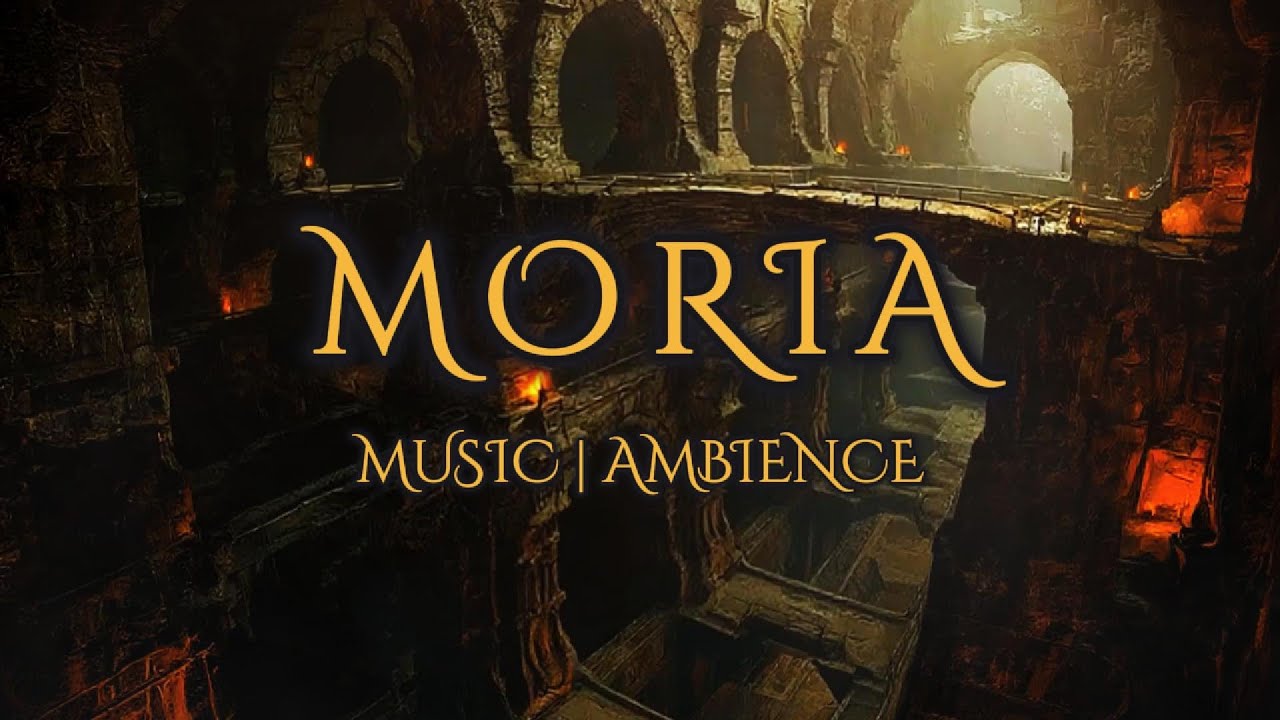 Mines of Moria Ambience | Lord of the Rings Dark Cave Music & Sounds (3 Hours)
