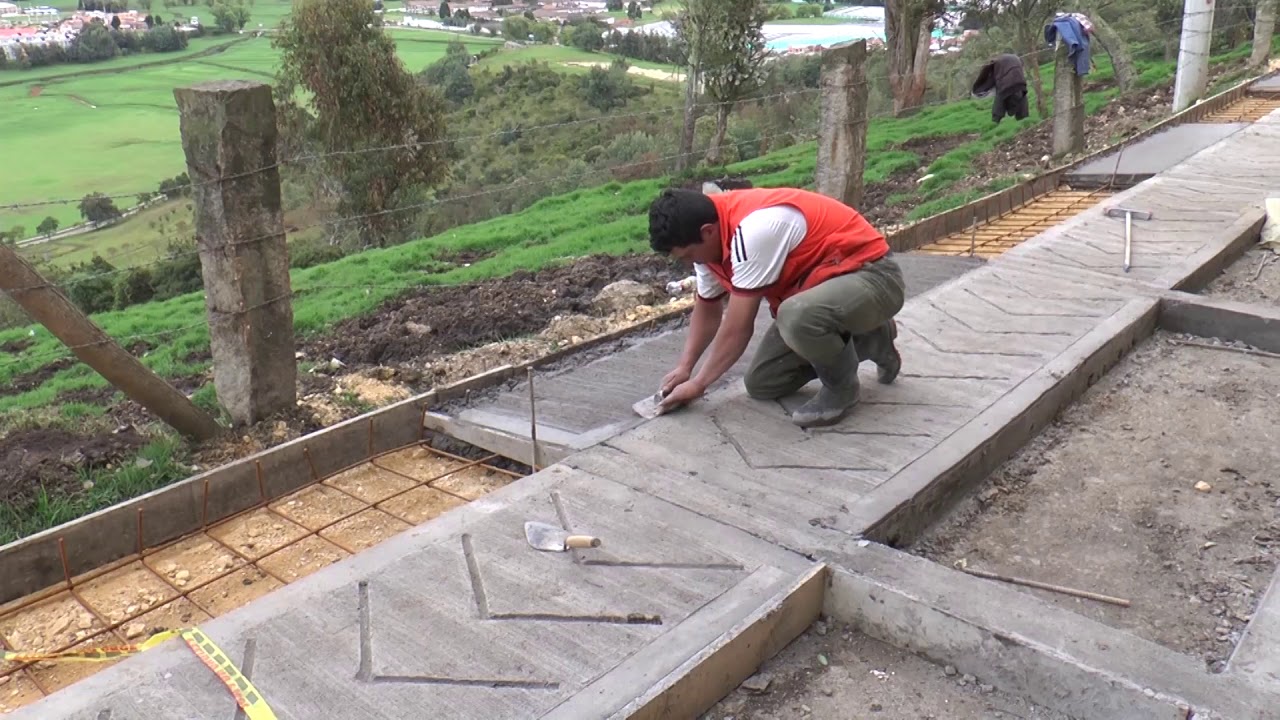 SIBATÉ CONSTRUCCIÓN PLACAS HUELLAS EN LA VEREDA LA UNIÓN MPCA 018 2018