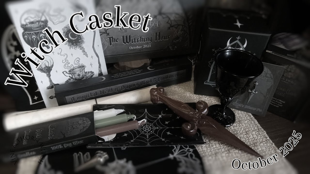 Witch Casket: October 2025 Unboxing