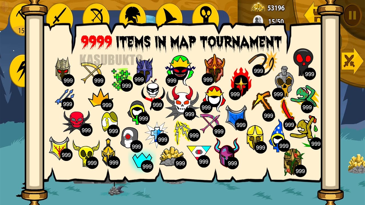 SUMMON x999999 ITEMS TO FIGHT ALL ZOMBIES IN THE NIGHT OF TERROR | STICK WAR LEGACY - KASUBUKTQ