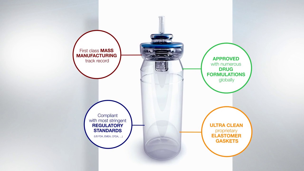 Aptar Pharma's DF30 Metering Valve for Metered Dose Inhaler (MDI)