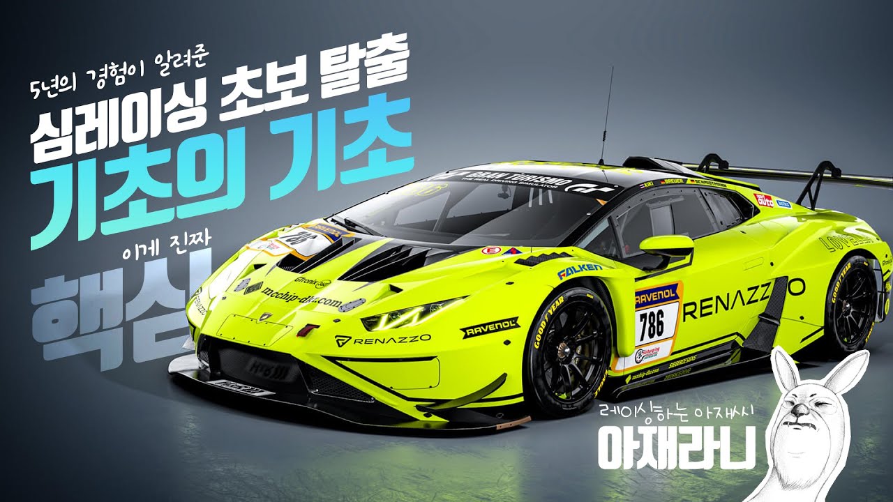 심레이싱 입문 5년 후 깨닫게 된 : 심레이싱 기초의 기초 !!!  그 핵심은 이거다!!! #심레이싱_기초