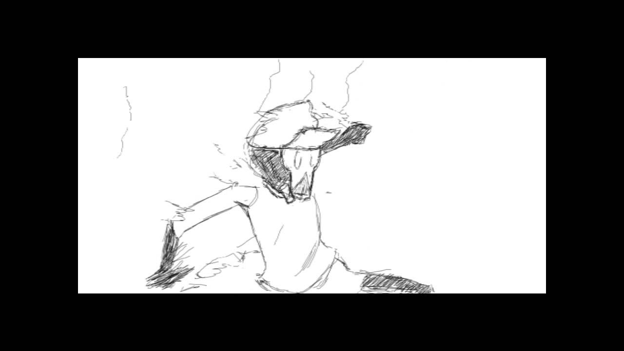 Gas mask man Animation short