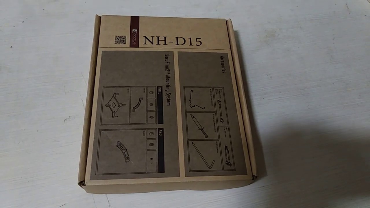 NH-D15 (NOCTUA-BASE) secuFirm2 Mounting System Unboxing