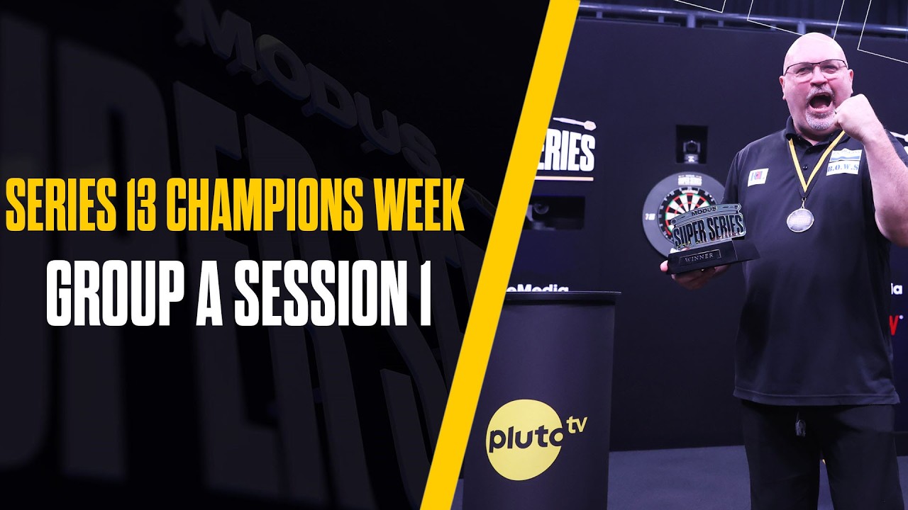 CHAMPIONS WEEK HAS ARRIVED!!!🏆🏆 | Live Darts |  Series 13 Champions Week  | Group A Session 1