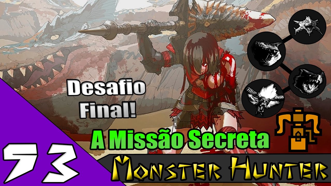 Monster Hunter Freedom Unite | EP 53 | Nekoht's Quests | A QUEST SECRETA DA VILA , BATALHA FINAL !!